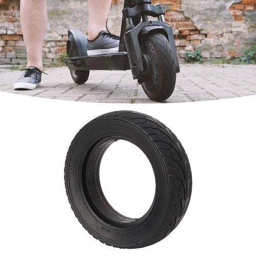 Electric Scooter Solid Tire, 200x60 8 Inch Electric Scooter Wheels Replacement, Explosion Proof, Anti Puncture Slip Scooter Front or Rear Tires