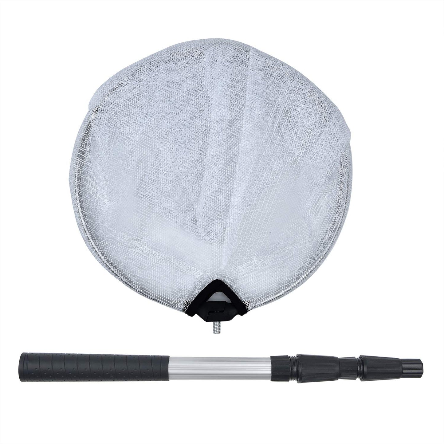 Coopay Insect and Butterfly Fishing Net with 12 Inches Ring, Handle Extends to 36 Inches