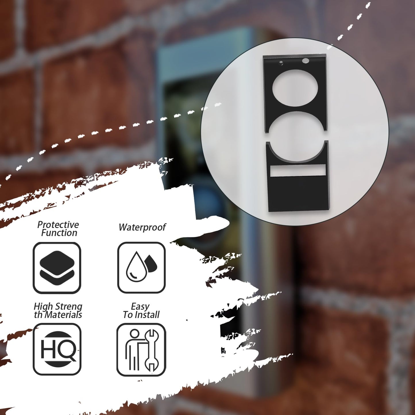 XYgdhqpt Replacement Screen Protector Compatible with Ring Doorbell Pro Older Version(1PCS)