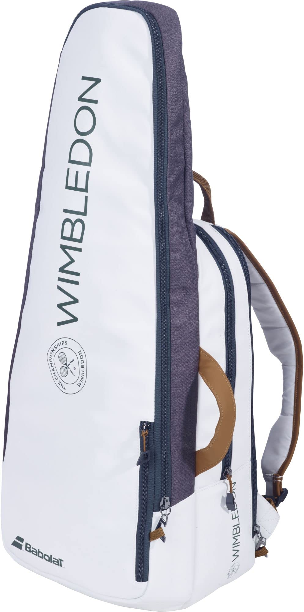 Babolat Pure Wimbledon Tennis Backpack (White/Grey)