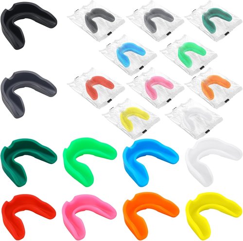 Frienda Sport Mouth Guards - 10 Pcs Gum Shield for Boxing, Basketball, Football & More | Durable Teeth Armor