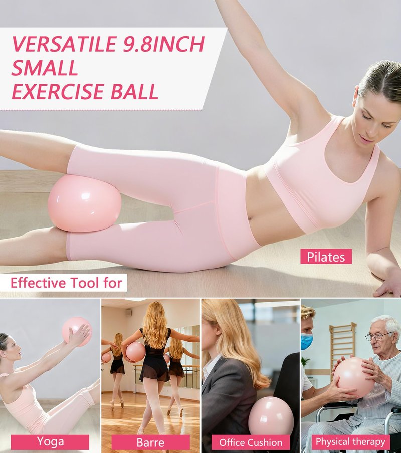 Spearlcable Pilates Ring Ball Set at Home Pilates Equipment Workout Set with Resistance Bands for Beginners Home Workouts Yoga