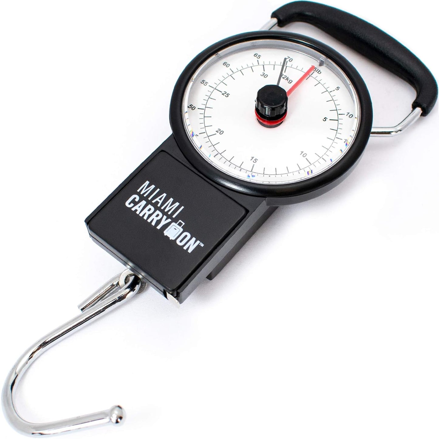 Skiennix Mechanical Luggage Scale - Accurate Weight Measurement Up to 75 Pounds | Includes Tape Measure
