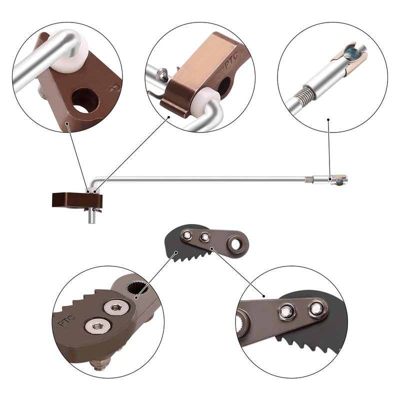 10L0L Golf Cart Park Brake Latch Kit,Fits Club Car DS Carryall 1998 UP Golf Cart OEM 101187702 1017322 101985-01 10198501 1011877-02