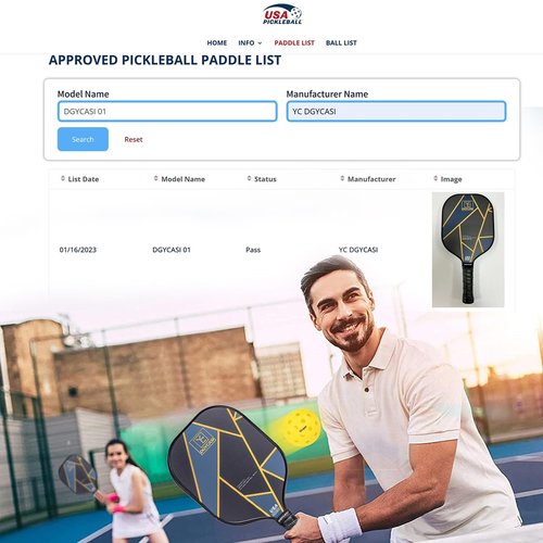 YC DGYCASI Pickleball Paddles Set of 2, USAPA Approved Carbon Fiber Surface Pickleball Set, Lightweight Pickle Ball Rackets 2 Pack, 2 Outdoor Pickleball, 2 Indoor Pickleball, 1 Pickleball Bag