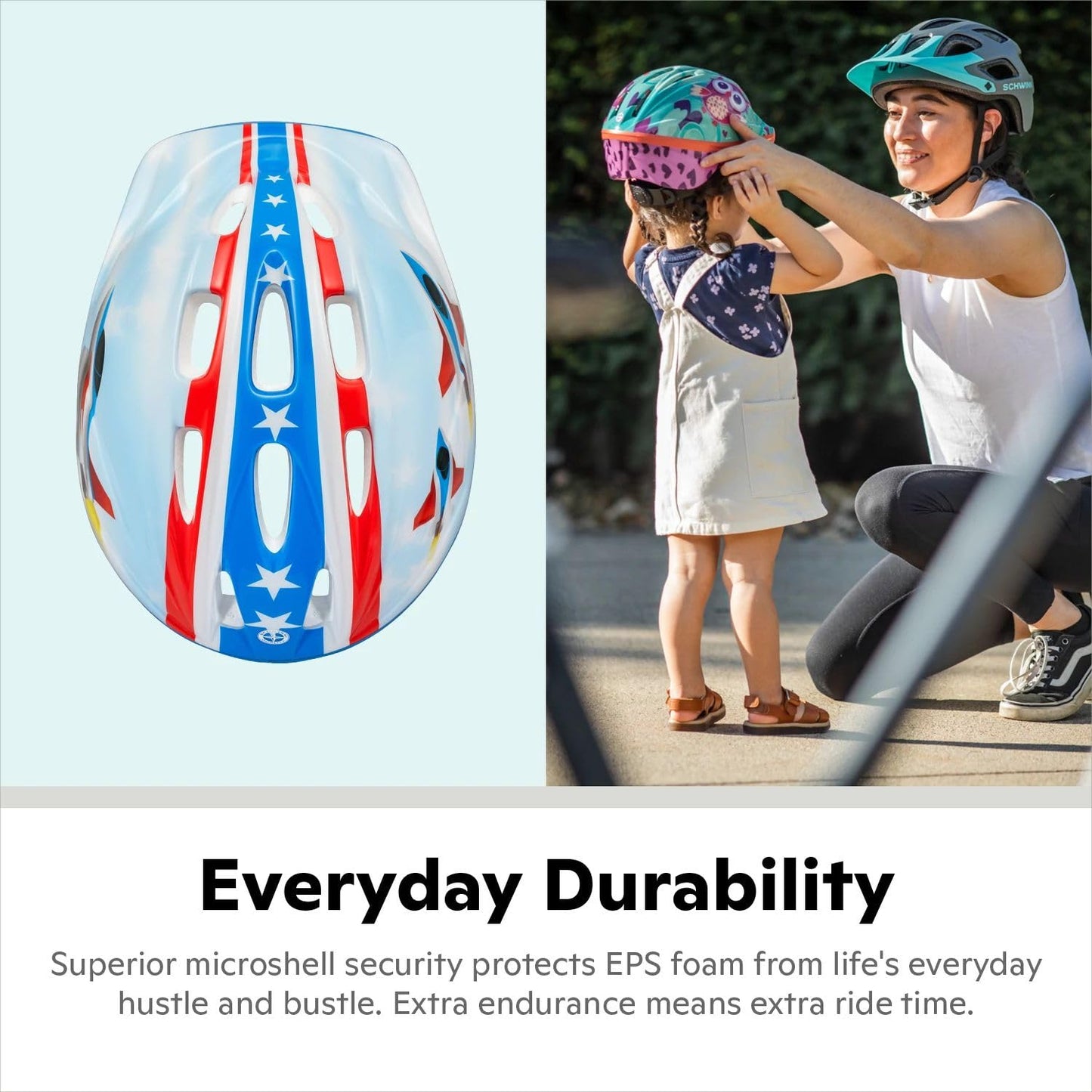 Schwinn Classic Bike Helmet for Kids, Jet Plane, 48 - 52 cm Helmet for Kids Ages 3-5, Ultra Lightweight, Adjustable Dial, Full Coverage with Vented Airflow, Infant and Toddler Bike Helmet