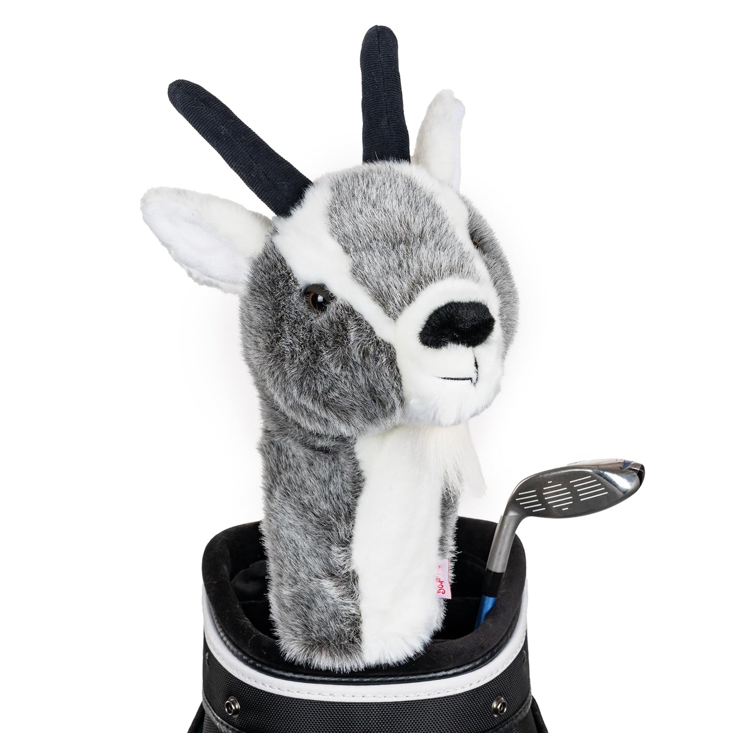 Daphne's Headcovers Goat Driver Headcover | Premium Driver Headcovers | Funny Golf Club Covers | Stylish Protection for Your Clubs | Men's Golf Gear | Driver Headcover for Men and Women