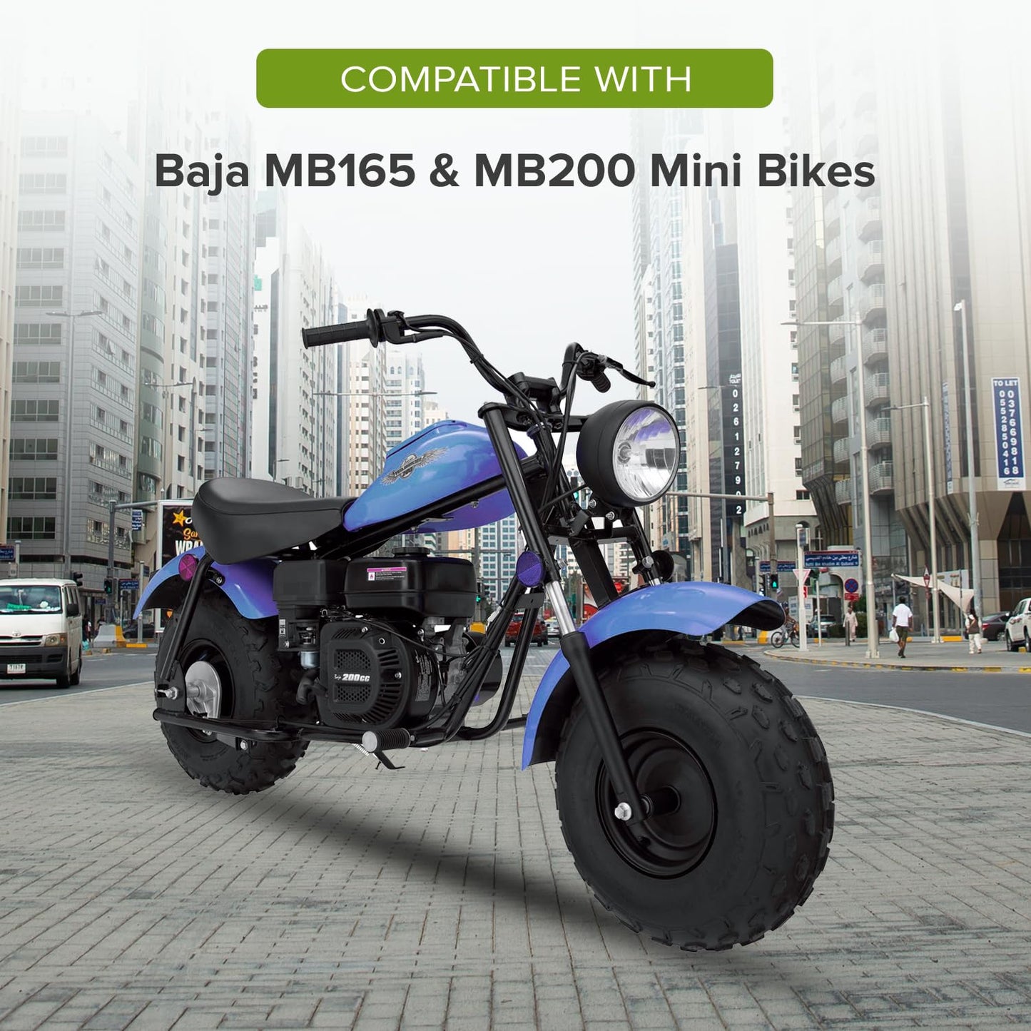 AlveyTech 12 Volt 35 Watt Headlight Bulb for Baja Mini Bikes