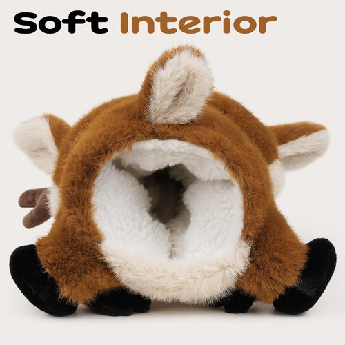 Craftsman Golf Deer Plush Driver Headcover Head Cover Protector Animal Golf Club Covers Add Fun to Your Golf
