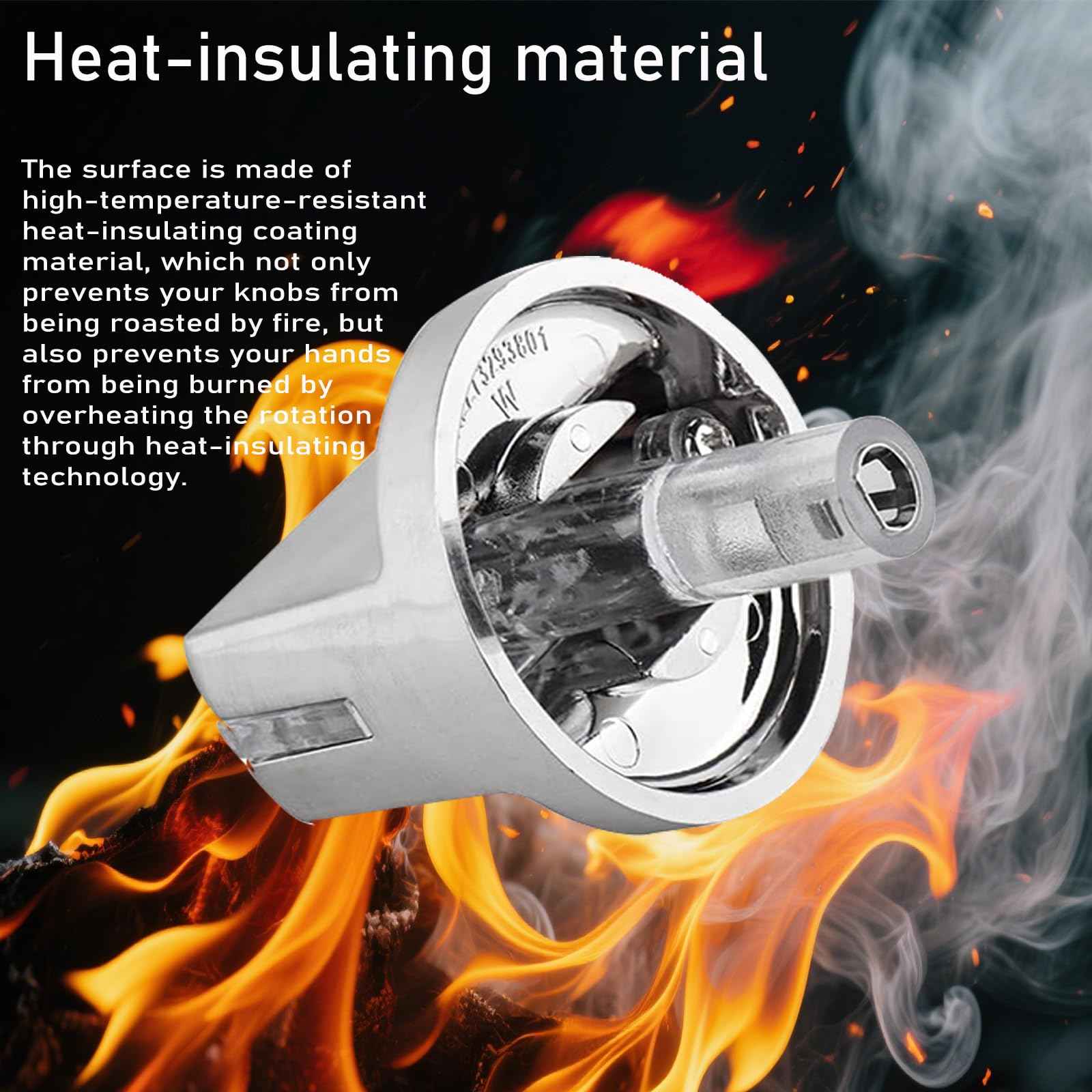 Teknorke AEZ73293801 for lg Stove knobs Replacements - Burner Control Knob Assembly Replacement, for lg Cook top Replacement knobs EBZ60710601, 2025031, AH3639420, EA3639420, AP5594929(5pcs)