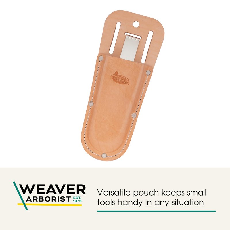 Weaver Leather Arborist Shaped Pruner Pouch, Tan
