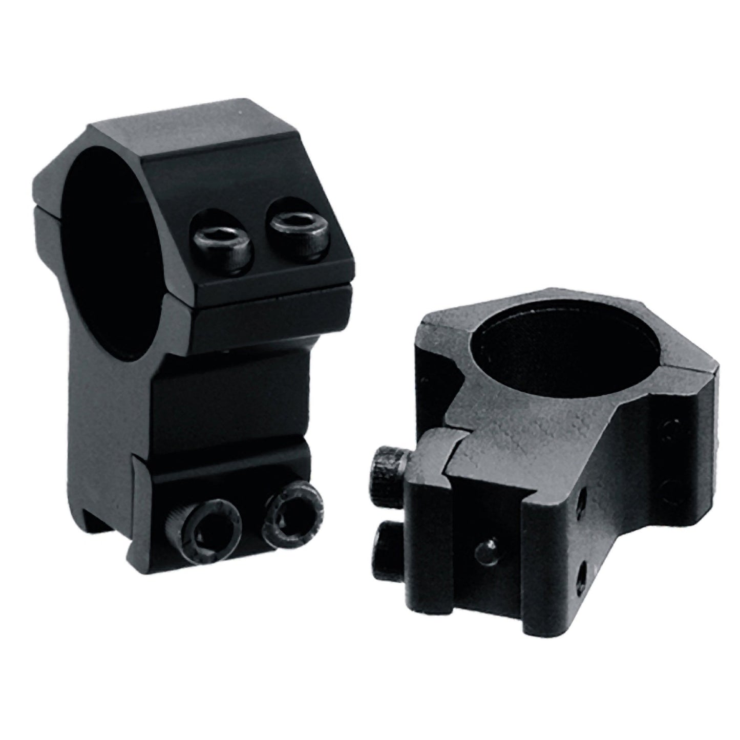 UTG 1"/2PCs High Profile Airgun Rings w/Stop Pin, Black