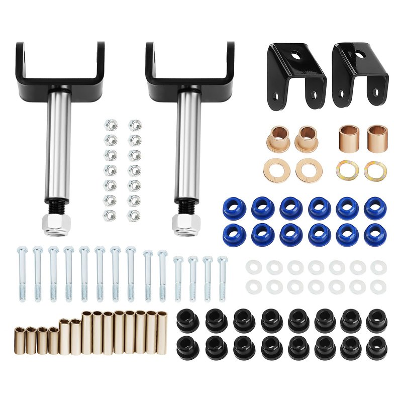 maXpeedingrods Front & Rear End Repair Bushing Kit for 1993-UP Golf Cart Club Car DS, Club Car King Ping Repair Kit, Club Car Front End Full Set Rebuild Kit OEM # 1016384 1012303 1015583 1016386