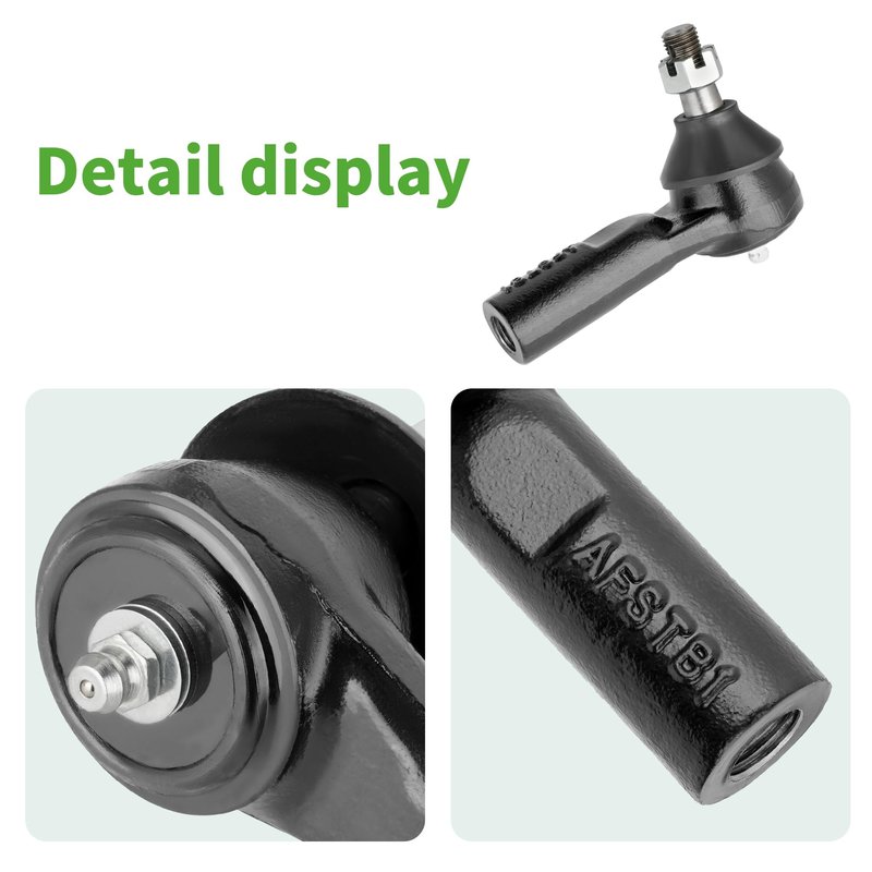 10L0L Golf Cart Steering Rack Ball Joint for EZGO 2001-up (Except RXV), Steering Outer Rod End Replace OEM# 70695-G01 70695G01