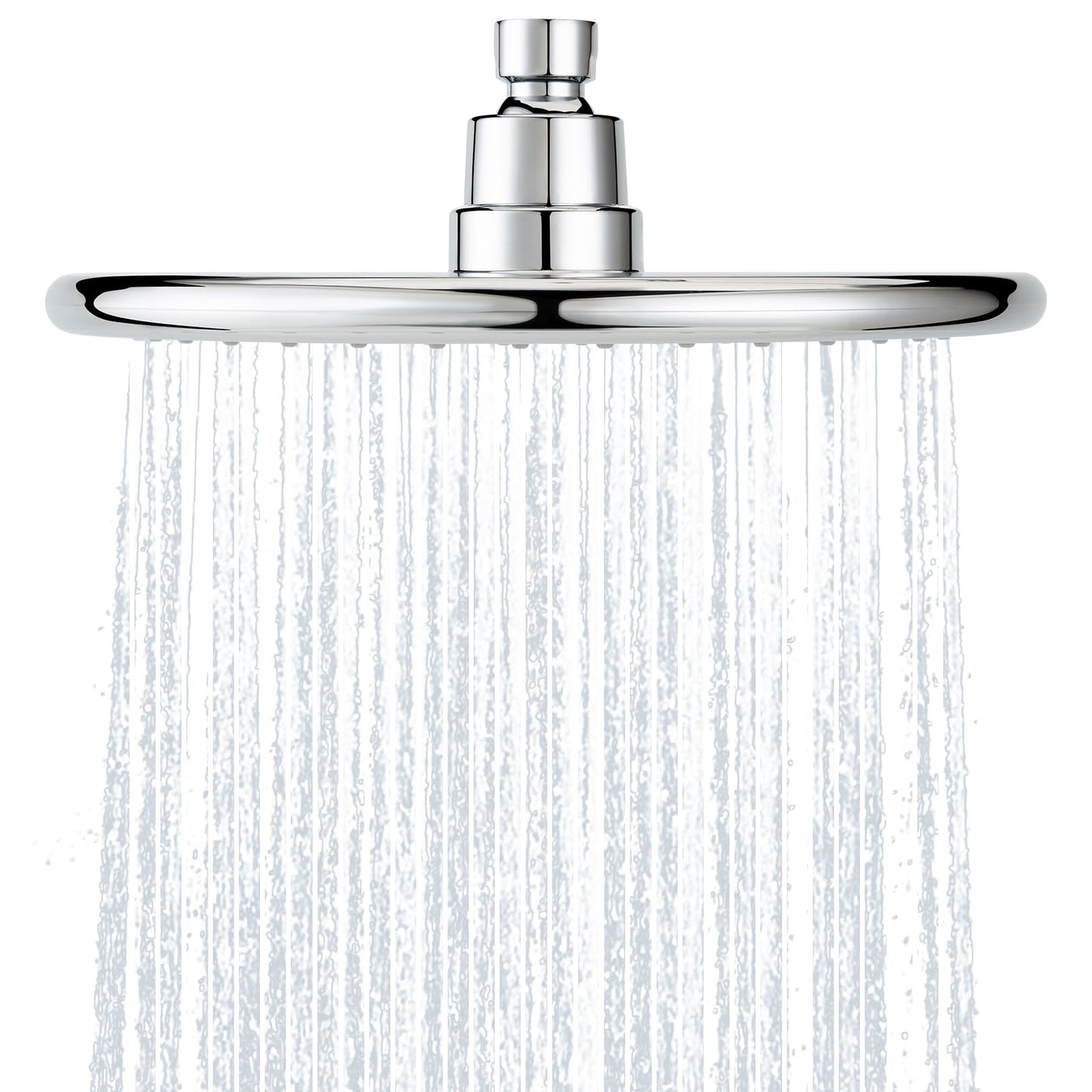 BOPai 9 Inch Rainfall Shower Head - Air In Take Water Saving Rain Showerhead, Chrome