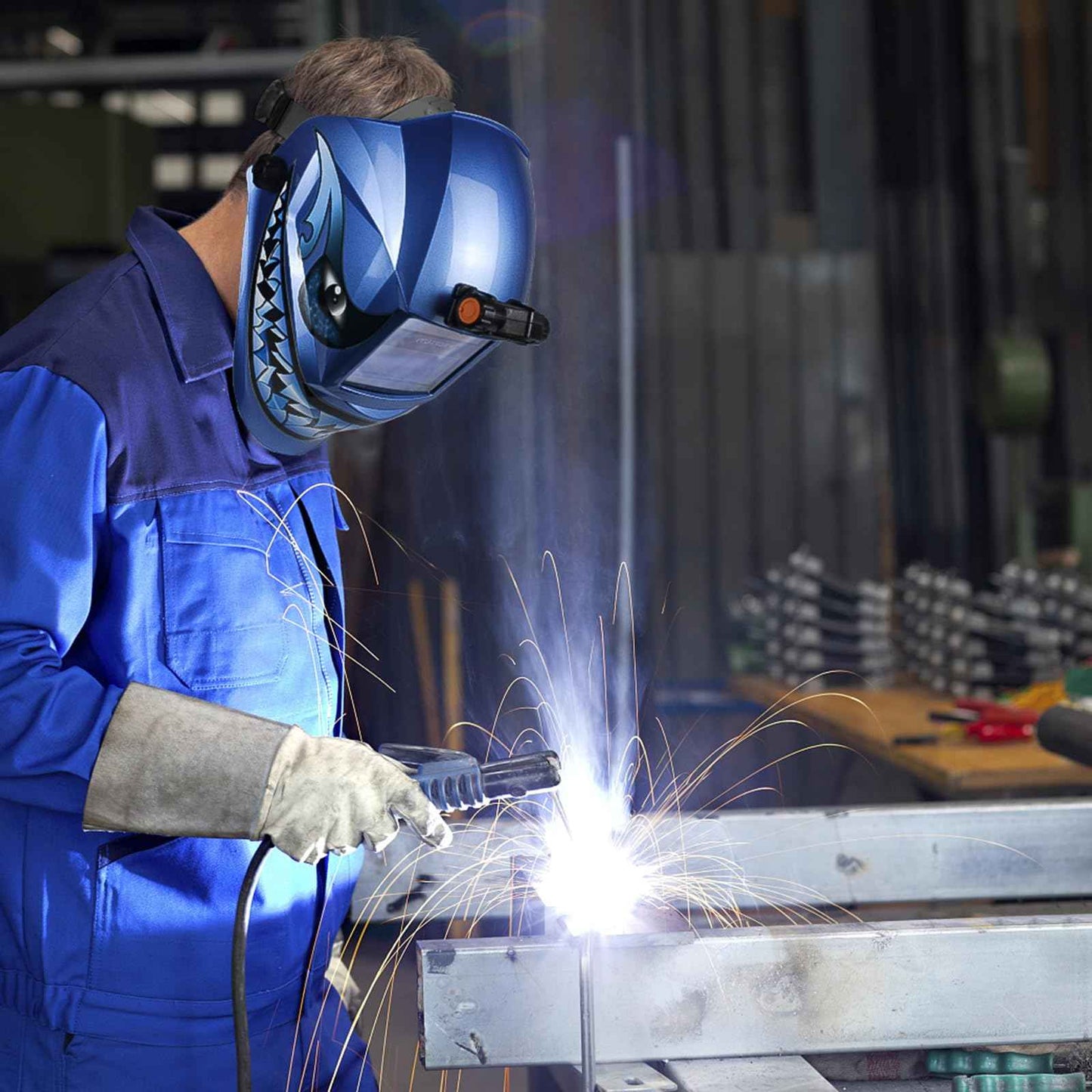 TRQWH Welding Helmet Magnifying Lens 2.0/2.5/3.0 Diopter Eye-Protecting Welder Accessories Magnifier Cheater Lens (S-2.5 Diopter)