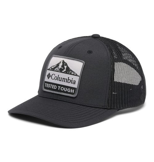 Columbia Unisex Logo Snap Back, Black/Tested Tough, One Size