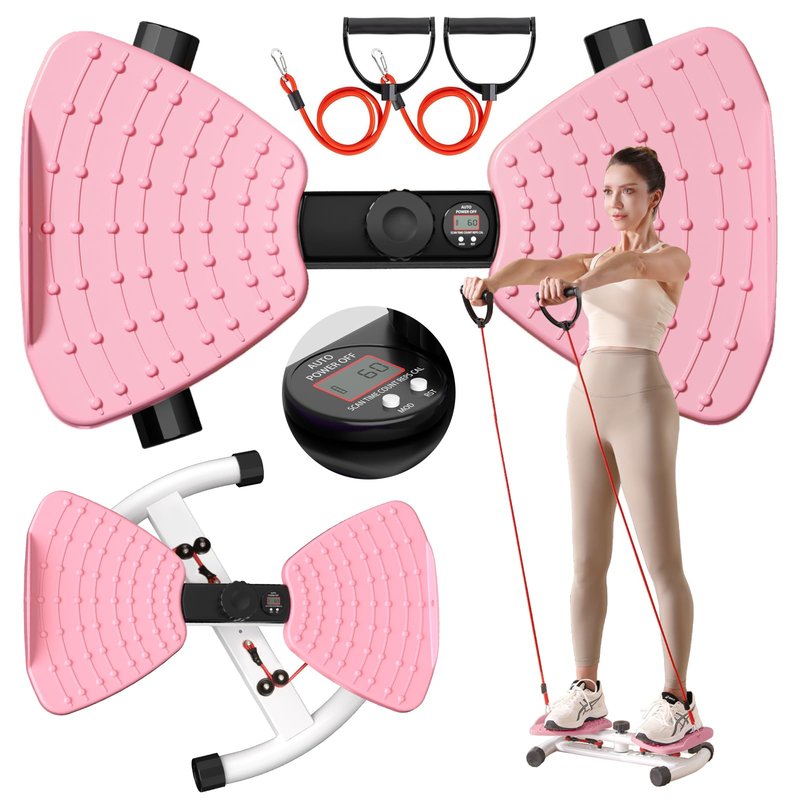 Waist Twisting Machine Fitness Tool，Anti-Slip Home Gym Workout Equipment for Women Belly Fat