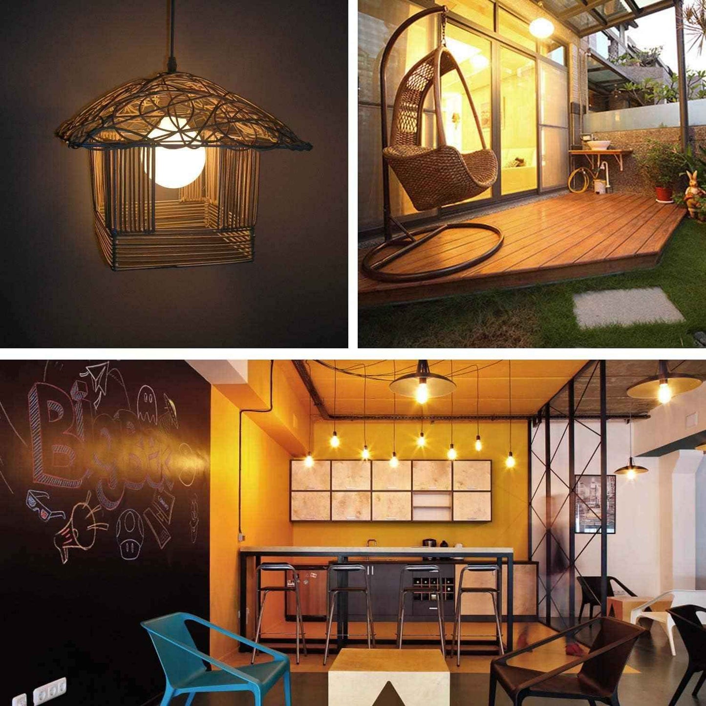 CtrlCV LED Light Bulbs, G125 Globe Bulb,10w Globe Light Bulb, Warm White Light 2700k LED Bulbs,Non-Dimmable,E26 Base Large Light Bulb,Milky White Led Bulb 1000 Lumens,Perfect for Indoor Home Lighting