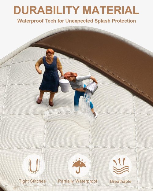 Capolo Sling Bag - Waterproof Crossbody for Men & Women | Trendy Casual Fanny Pack in Beige, Medium