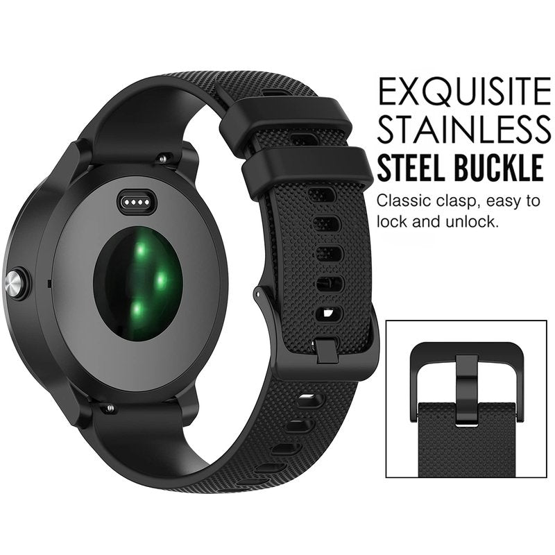 Band for Garmin Approach S40 S42 S12, 20mm Quick Release Band Replacement for Garmin Approach S50 S44 (No Tracker, Replacement Bands Only)