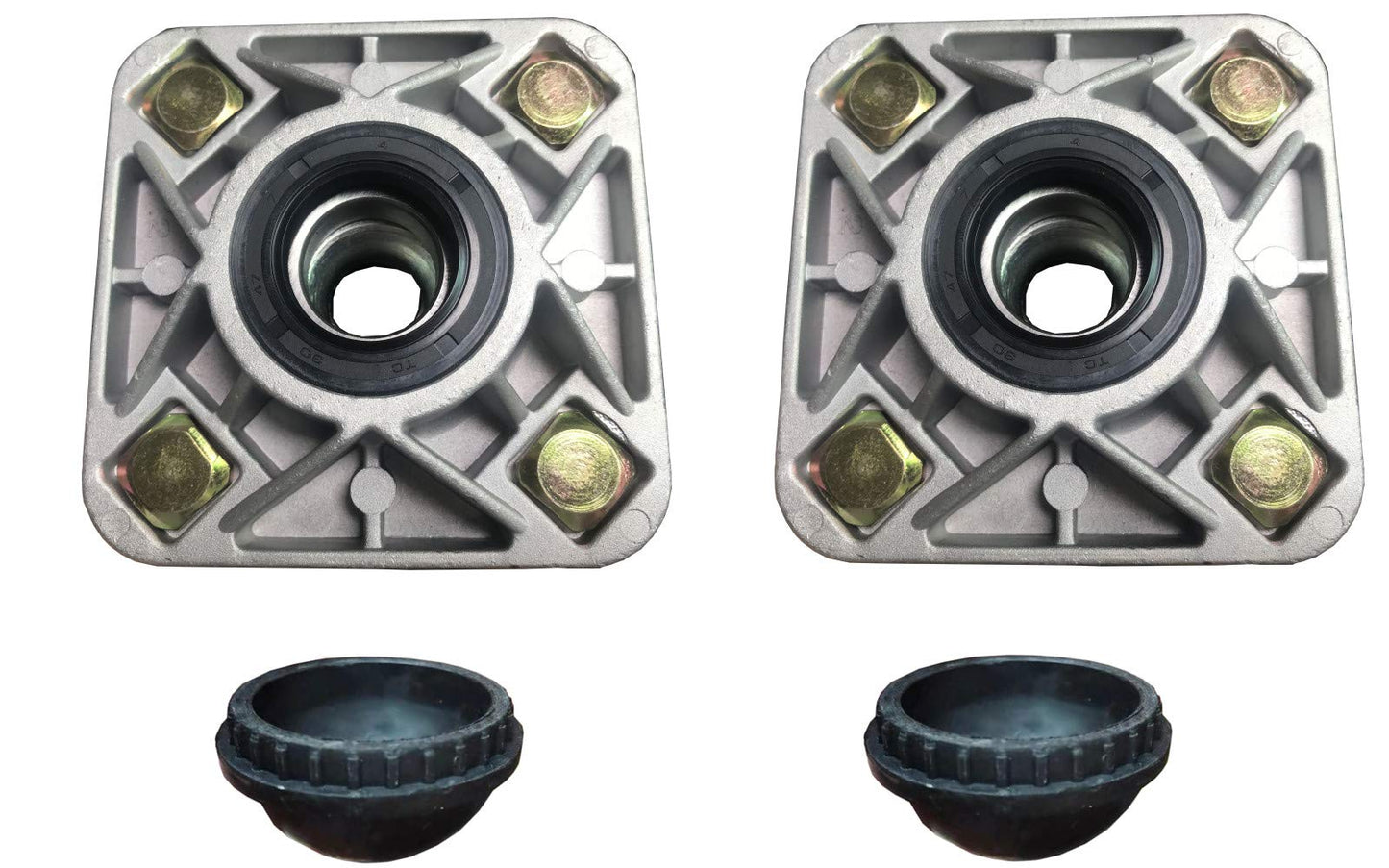 Dr.Acces 2PCS Golf Cart Front Wheel Hub Assembly, Compatible with Yamaha G2 G8 G9 G14 G16 G19 G22 G29 Drive Models, Replace OEM# JG5-WF511-10-00 JG5-WF511-00