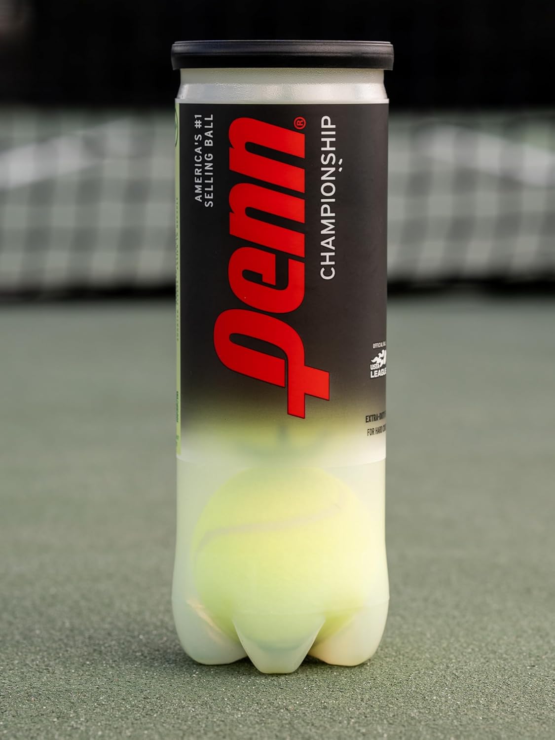 Penn Championship Tennis Balls - Extra Duty Felt Pressurized | 24 Cans, 72 Balls for Optimal Performance