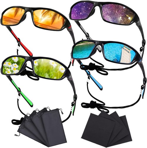 Flutesan Polarized Sunglasses - UV 400 Protection for Men & Women | Ideal for Fishing, Driving & Outdoor Sports