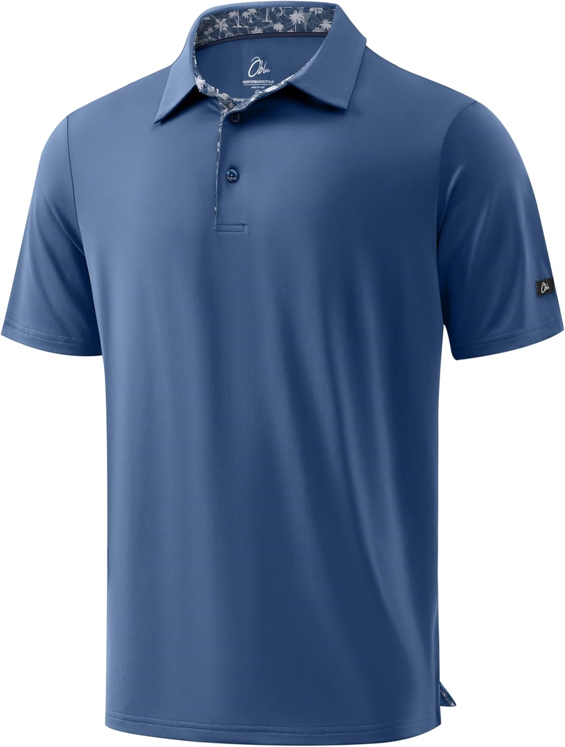 Obla Men's Golf Shirt - Short Sleeve Moisture-Wicking Performance Polo | Athletic Casual Wear