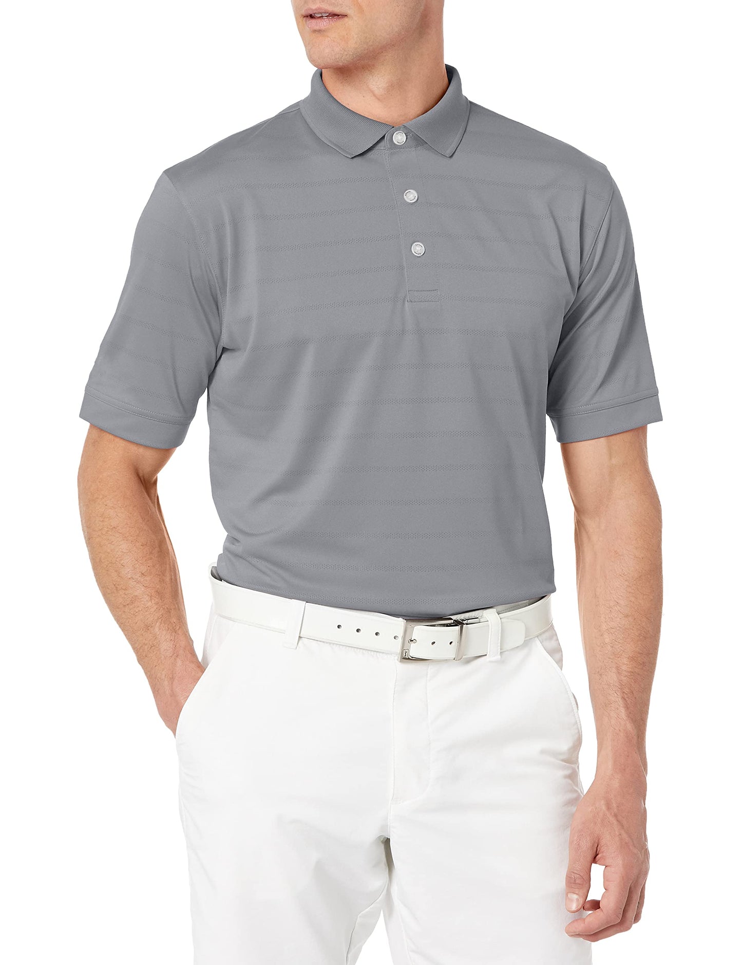 Callaway Men's Short Sleeve Opti-Dri Performance Golf Polo Shirt, Stretch, Moisture-Wicking (Available in Big & Tall), Quiet Shade, Large
