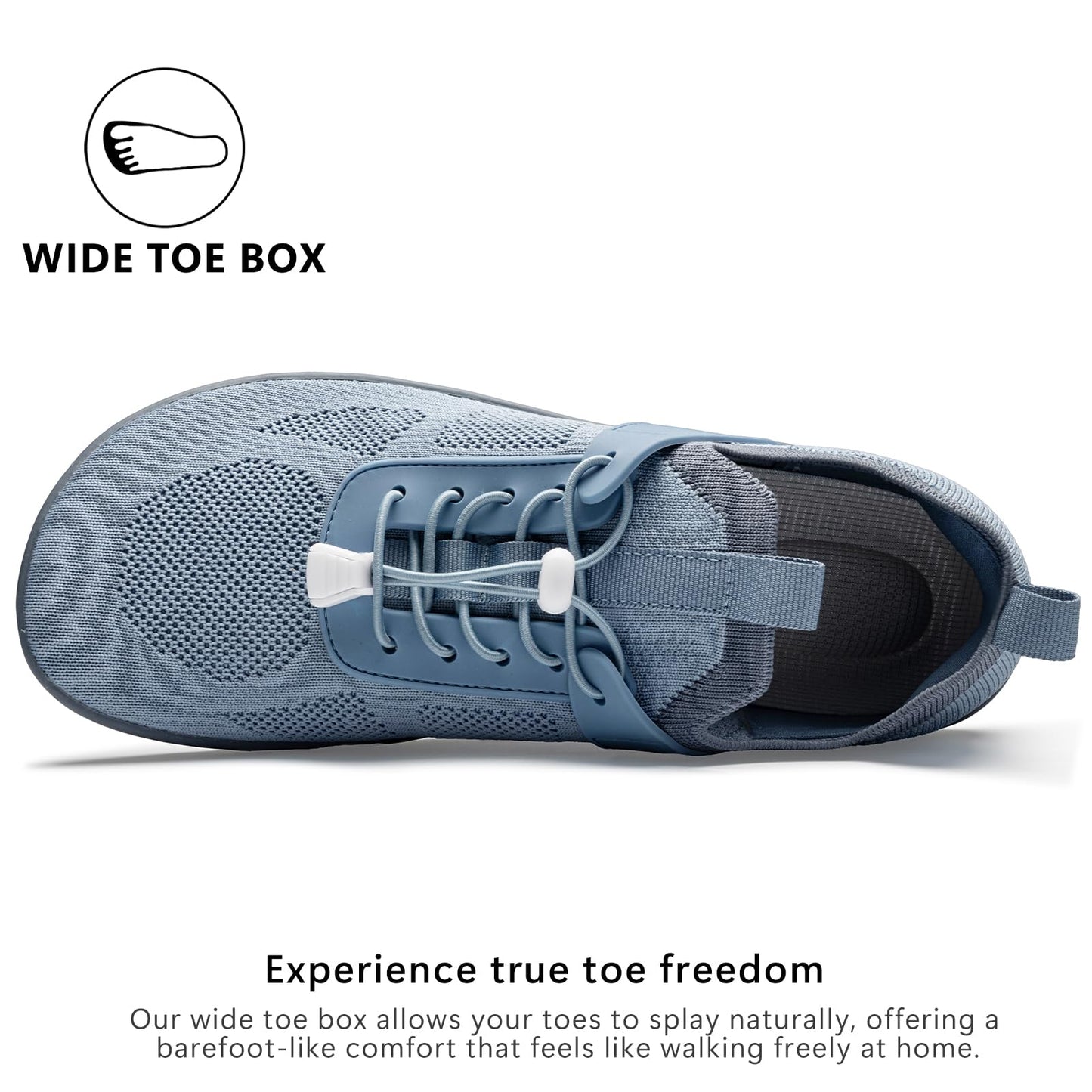 SHIFANTREE Hike Barefoot Shoes Women, Wide Toe Box Walking Shoes for Men, Minimalist Barefoot Shoe Men, Zero-Drop Non-Slip Breathable Comfortable Barefoot Sneakers for Hiking, Gym Workout, Camping