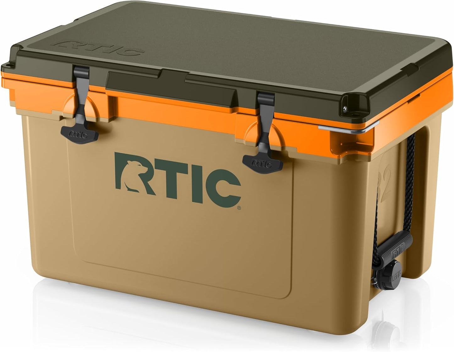 RTIC Ultra-Light 32 Quart Cooler - Insulated Portable Ice Chest for Camping, Beach & Fishing