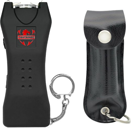 FIGHTSENSE Pepper Spray Combo Pack | Powerful Self Defense Kit for Women - Compact & Effective