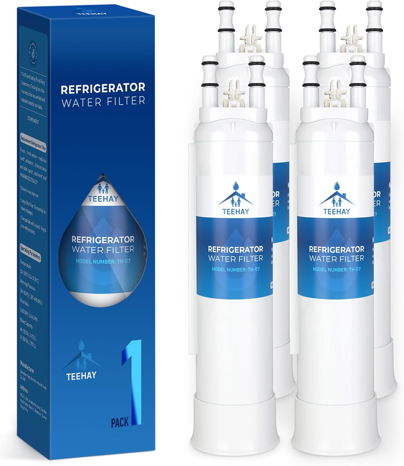 Frigidaire Water Filter Replacement FPPWFU01 - 3 Pack Compatible with PurePour PWF-1