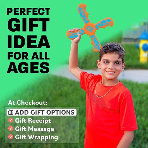 Boomerang for Kids - Fun Outdoor Toy for Boys & Girls | Perfect Summer Gift & Birthday Favor