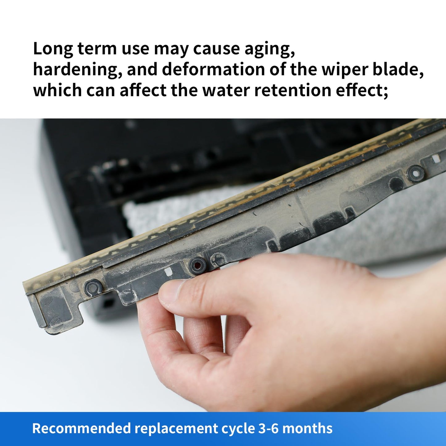 Vacuum Replacement Parts Wiper Strip Compatible with Tineco iFloor 3/ Floor One S3 Cordless Vacuum Cleaners,Wet Dry Vacuum Cleaner Accessories