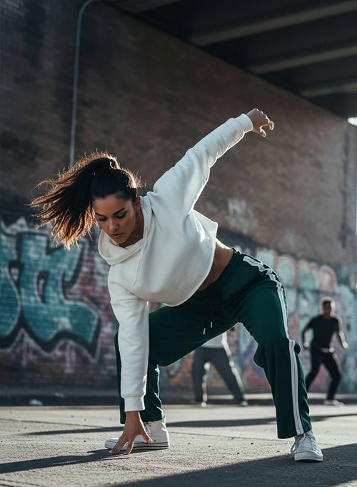 Acelitt Women's Track Pants - Loose Wide Leg Jogging Sweatpants with Side Stripes | Athletic Fit