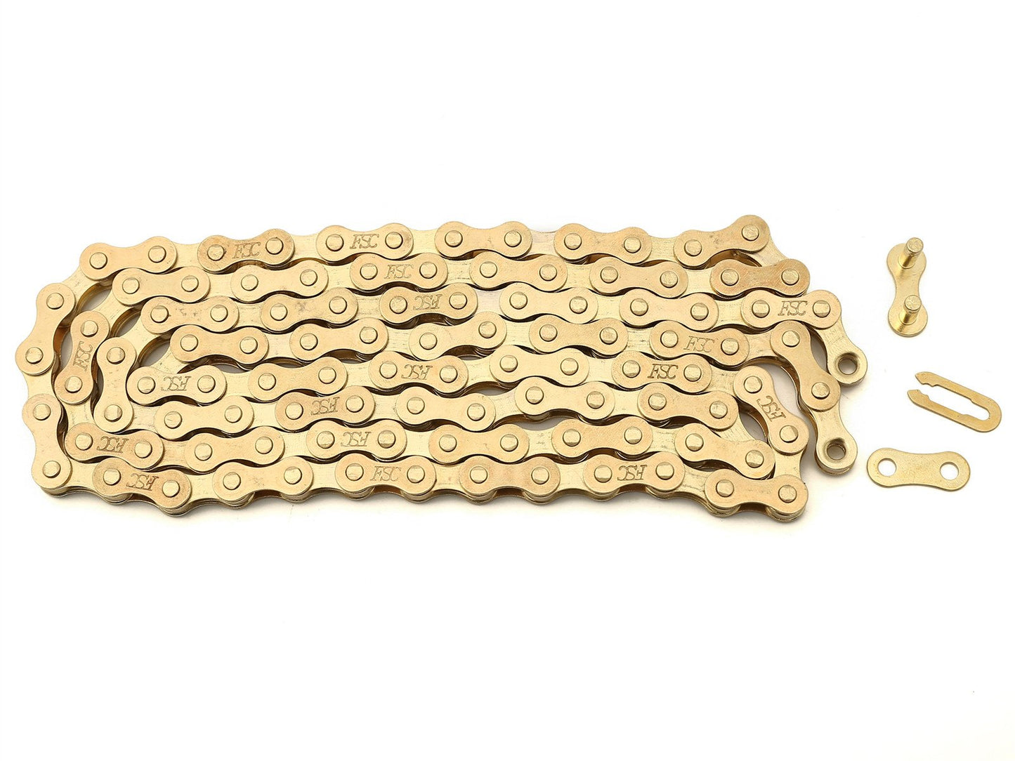 FSC F410 1-Speed Bicycle Chain (1/2 x 1/8-Inch, 104L) (Ti-N Gold)