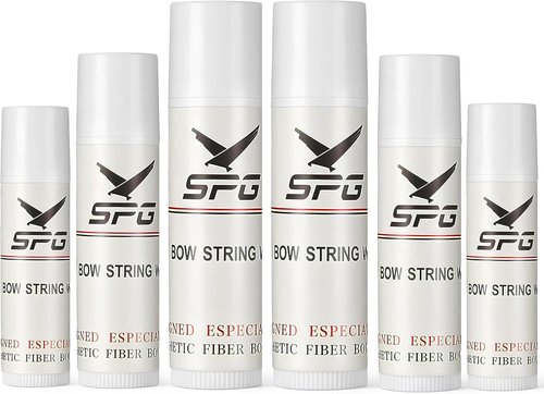 Archery 6Pcs Bow String Wax - Waterproof Rail Lube for Crossbow & Recurve Bow Maintenance