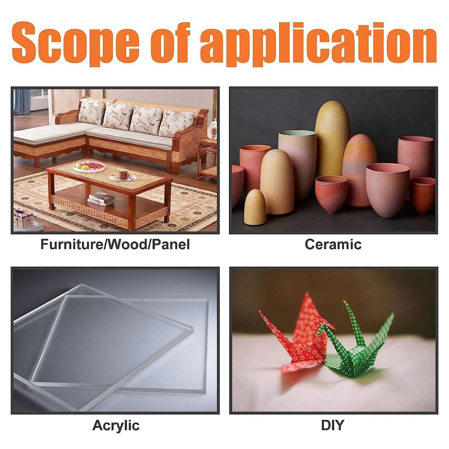 100ML Wood & Parquet Adhesive, Welding High-Strength Oily Glue, Universal Super Glue Gel, Instant Bonding, Instant Bonding, Waterproof Leak Sealing Materials,Lnvisible Waterproof Adhesive