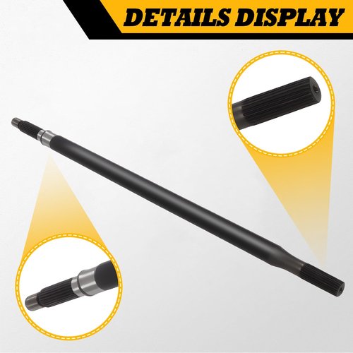 Jecoupoon 20377-G11 Golf Cart Driver Side Rear Axle Shaft Compatible with TXT/Medalist Electric 1994-2013