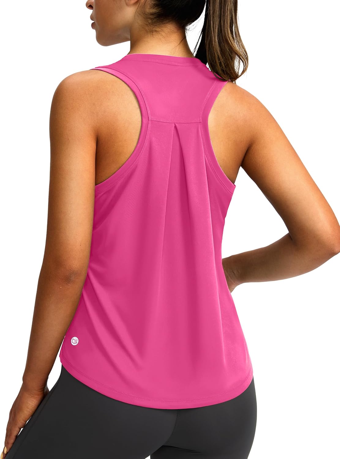 Skiennix Women's Athletic Tank Tops - Racerback Sleeveless Yoga & Gym Shirts | Loose Fit for Comfort
