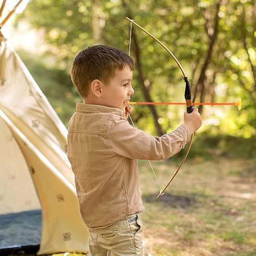 BESPORTBLE 10-Pack Replacement Suction Cup Arrows - Safe Indoor/Outdoor Play | 41cm Large Plastic Arrows