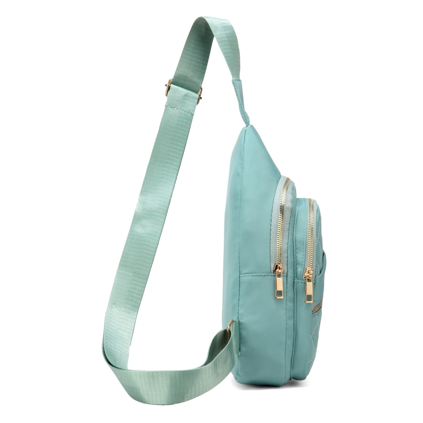 AOSTIHOT Small Sling Backpack Crossbody Sling Bag for Women, Casual Chest Daypack Cross Body for Travel Running Hiking Green