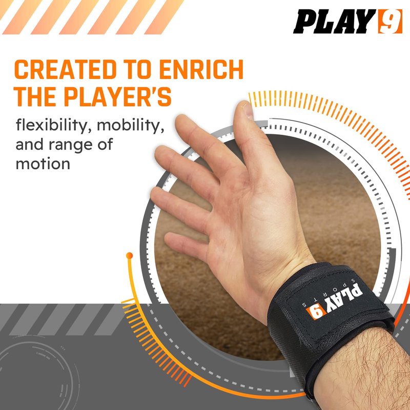 Shop Play 9 - Baseball Bands for Stretching - Baseball Bands for Arm Strength - with Anchor Straps & Door Mount for Versatile Use - Resistance Bands for Conditioning & Recovery