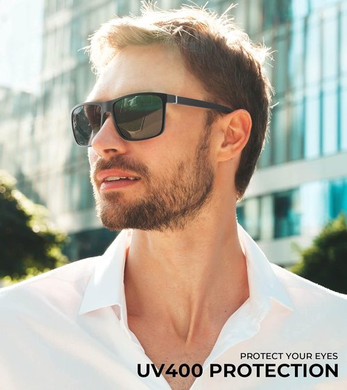 KALIYADI Polarized Sunglasses for Men - UV400 Protection for Driving, Fishing & Golf