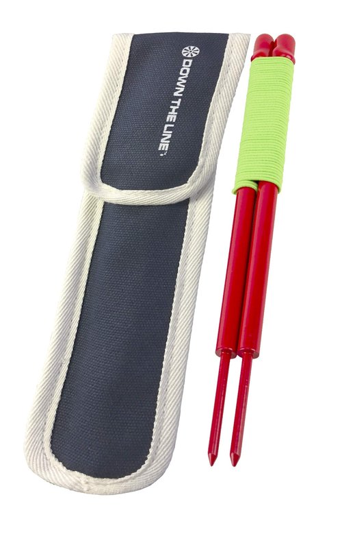 GoSports Down The Line 10 ft Putting String Guide - Golf Alignment Training Aid, Master Straight and Breaking Putts