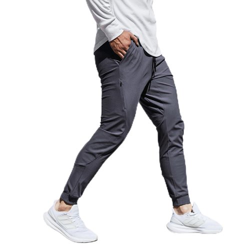 AHA SELECTED Men's Sweatpants Quick-Drying Stretch Sports Trousers Track Pants Running Workout-Stone-2XL