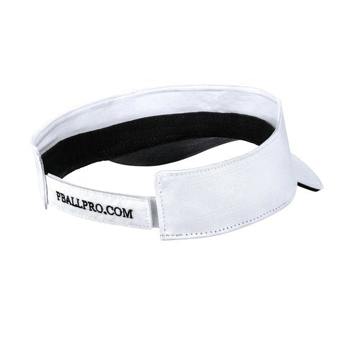 Pickleball Pro® Visor Men's/Women's Lightweight, UV-Protective, Stay Cool Sports Visor (Sterling Silver Logo)