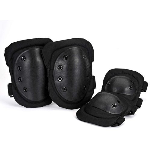 Tactical Knee Pads ,Airsoft Knee & Elbow Protective Pads Guard for Army, Paintball, Hunting and Anyother Outdoor Sports